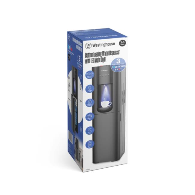 Westinghouse Bottom Loading Hot & Cold Water Dispenser with LED