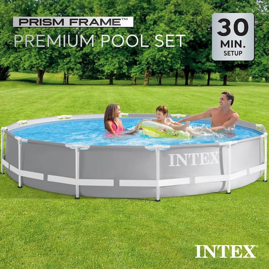 Intex 12ft x 30in Prism Frame Pool only