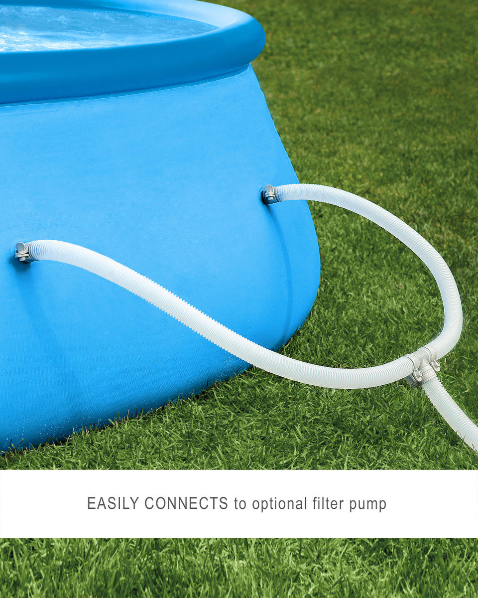 INTEX 10'Ft X24"inch EASY SET POOL SET (W/110-120V FILTER PUMP/GFCI)