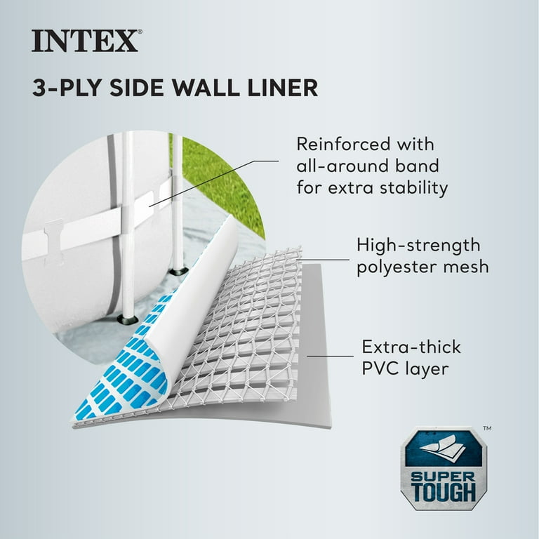 Intex 12 Ft x 39 inch with Pump, Filter, Ladder