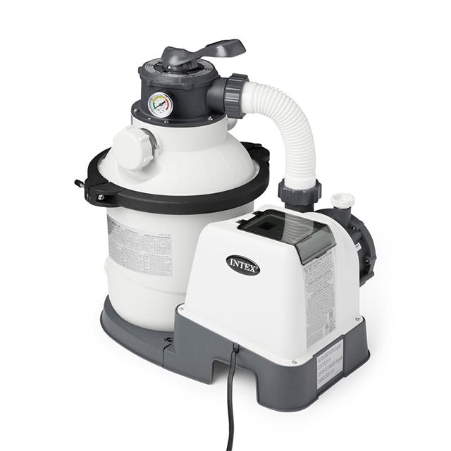 Krystal Clear™ Sand Filter Pump & Saltwater Pool Chlorine System 1500 gph